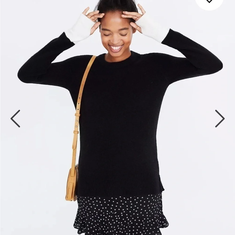 Madewell Fremont Pullover‎ Sweater in Colorblock